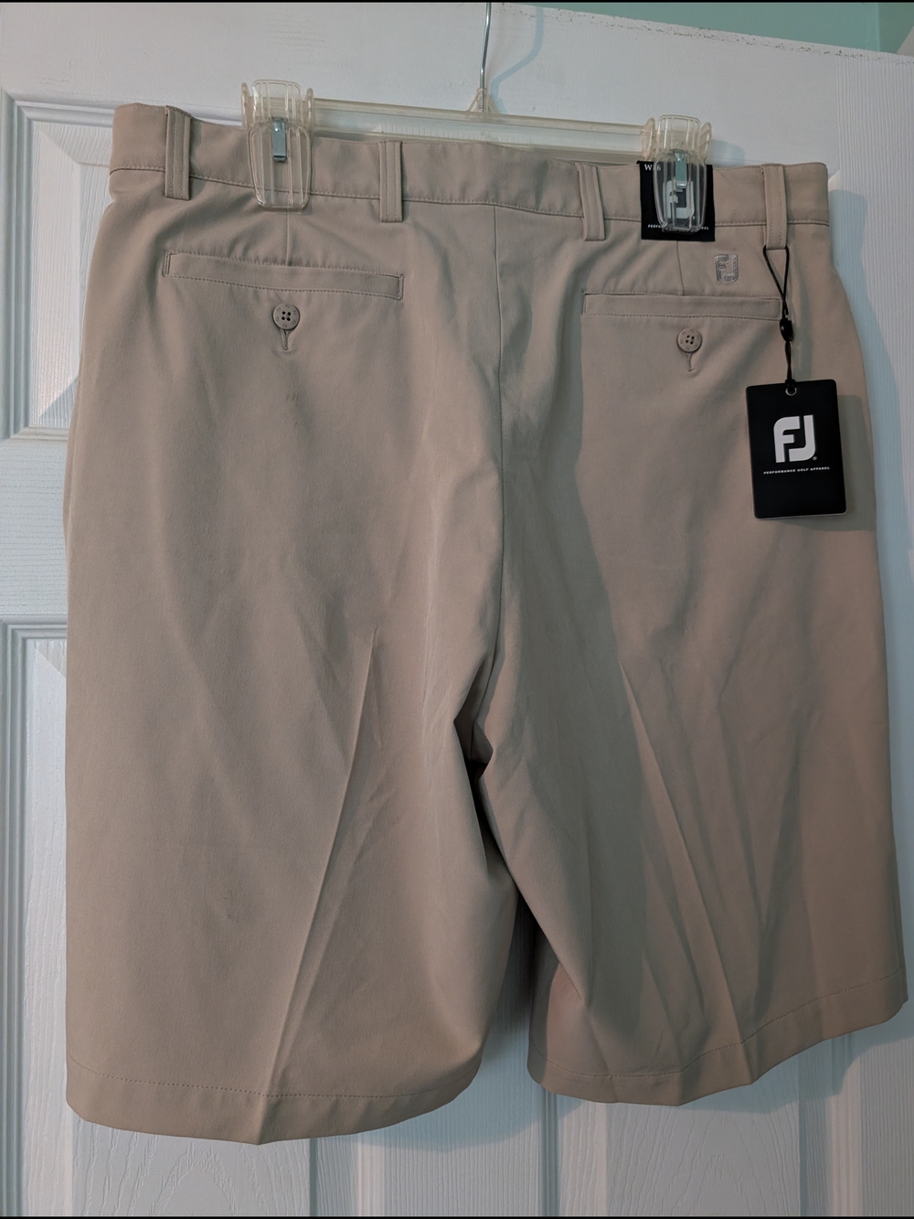 FootJoy Men's Performance Golf Shorts - Khaki